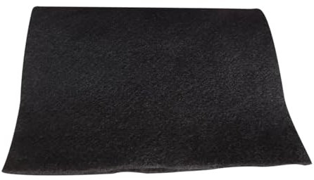 Feuerfeste Unterlage,Kohlefaser Schweißdecke, Carbon Filz Schweißdecke Stoff Feuerfeste Matte Platte Brandschutz(100x100x0.5cm/39.3x39.3x0.2)