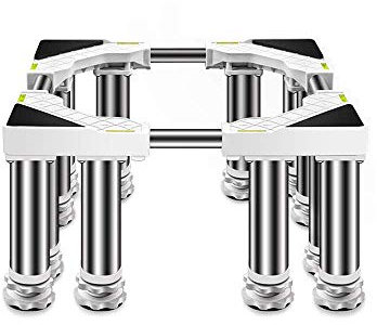 Hauteur de la base réglable multifonctionnelle 14-17 cm Base de l'appareil pour machine à laver Cuisinières étanches à l'humidité Plateaux de sol pour sèche-linge Longueur/largeur 40-65 cm Support p