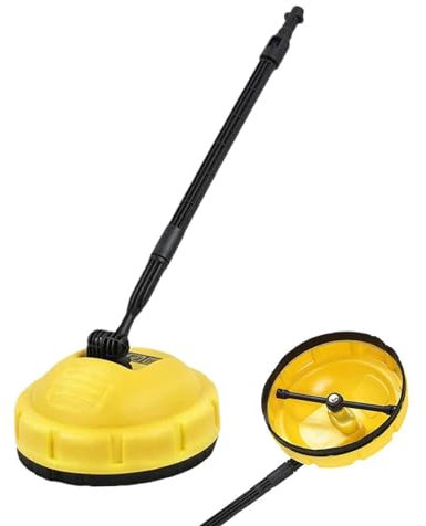 Yianyal Pressure Washer Cleaner Brush - Multi Rotating Cleaning Brush | Rotary Floor Brush, High Pressure Washer Cleaner Floor Scrub Brush, Efficient Rotary Scrub Brush with Long