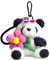 MOPQMKT Panda Schlüsselanhänge Panda Niedlich Weicher Plüsch Schlüsselanhänger Süßer Gefüllter Panda Schlüsselanhänger Auto Anhänger Rucksack Handtaschendekorationen
