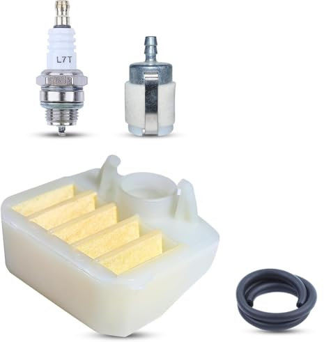 EAGHADEK Tool accessories Air Filter Fuel Line Filter Spark Plug Kit For Compatible with Husqvarna 340 345 346 XP 350 351 353 Chainsaw Tune Up Maintenance Service Kit NEW