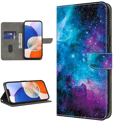 TUOLISG Case for Huawei P30 Pro Phone Case,Flip Wallet Design Magnetic Closure Cover Case with Card Slot and Stand Function for Huawei P30 Pro,Starry Sky