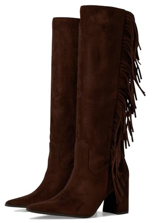Madden Girl Women's Shakke, Chocolate, 8, Medium