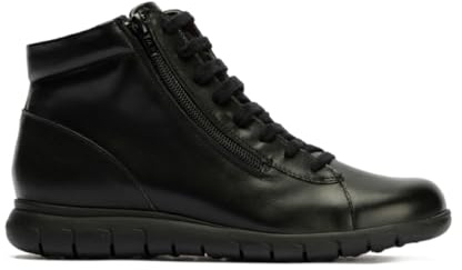 Pitillos - Botín Pitillos de Mujer con Cremallera y Cordones Color Negro para: Mujer