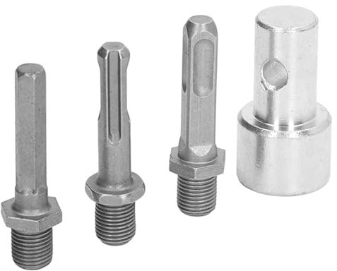 Kaisudiap Auger -Adapter, für Bohrer, Rundkichern, 2 Pits 2 Slots, Gartenschnecken -Bohranschluss, Gartenwerkzeuge, 1 bis 3 Adapter