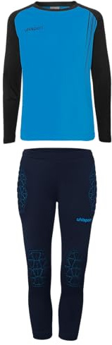 uhlsport Impulse Torwart Set Junior - Torwart-Trikot-Set aus Oberteil und Hose