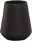 Sealskin Becher Conical Becher, Zahnputzbecher aus Porzellan, Farbe: Schwarz