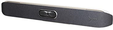 Poly - Studio X50 (Polycom) with TC8 Touch Controller - 4K Video & Audio Bar - Conferencing System for Mid-Size Meeting Rooms - Works with Teams, Zoom & more