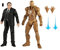 Universo Marvel Marvel Hasbro Legends Series, Action Figure Toy 2-Pack Happy Hogan and Iron Man Mark 21, Infinity Saga characters, Premium Design, 2 Figures and 5 Accessories, Multicoloured (F0191)