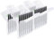 JB White 32 Wax Filters for Hearing Aids compatible with Phonak Cerustop Wax Guards | Widex Nanocare | Oticon ProWax MiniFit | Siemens Signia 3.0 | Resound | Hearing Aid Filter (32pcs 1.3mm)