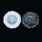 Epoxidharz Aschenbecher Formen Silikon Aschenbecherform 3D Schädel Aschenbecher Form Aschenbecher Silikonform Epoxy Casting Formen Harz runden Silikonformen Tablett Resin DIY Fertigkeit Herstellung