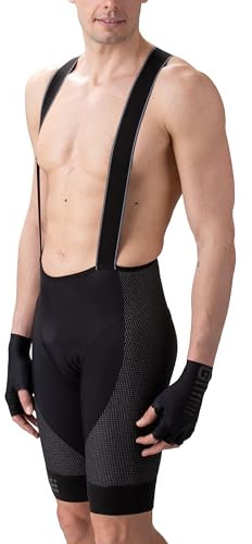 Alé Cycling R-ev1 PRO Race Strong Salopette, Nero, M Uomo