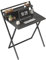CubiCubi Small Folding Computer Desk 76 cm with Shelf and Storage Bag, No Assembly Required, Home Office Writing Desk, Small Study Table,Black