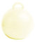 Creative Party Bulk Pack of 25, Bubble Balloon Weights Ivory Cream 35g, for Helium Gas Inflated Balloons, Feat. Ribbon Loop/Hoop Holder, to stand on Floor or Table, Balloon Weight/Holders BW031