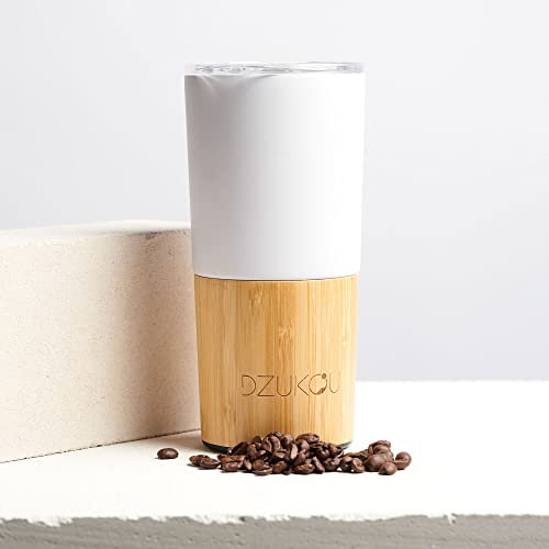 Dzukou Inca Trail - Taza de café de bambú y acero inoxidable