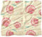 Coperta in pile carino estate rosa mare conchiglie per divano, divano o letto, accoglienti coperte morbide