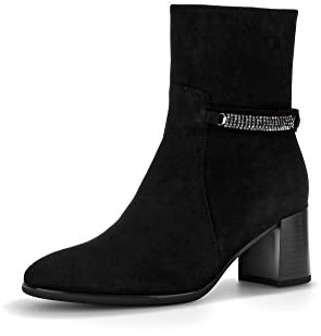 Gabor Donna Stivaletti, Signora Bottini,Boots,Stivale,Stivaletto,Mezza Scarpa,Scarpetta,Cerniera Lampo,Nero (Schwarz) / 17,37.5 EU / 4.5 UK