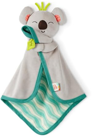 B. toys - B. Snugglies - Fluffy Koko - Koala Lovey - Plüsch-Sicherheitsdecke - Plüschtier für Babies - Weiche Baby-Decke - Neugeborenes, 0 +
