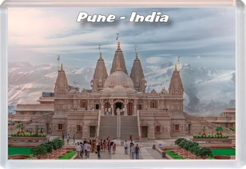 Pune - India - 96 x 67mm Jumbo Fridge Magnet/Magnets BBSFHM755