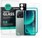 Ibywind 2 Pièces Verre Trempé pour Xiaomi 13T/13T Pro 5G 6,67(Pas pour Xiaomi 13 5G/13 Pro 5G/13 Lite 5G/13 Ultra 5G),9H Dureté Protection écran,avec 1 Pièce Protection Caméra,1 Pièce Film Arrière