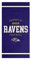 Foco Baltimore Ravens NFL 2024 Strandtuch Badetuch Handtuch Lila - One-Size