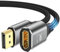 DGHUMEN DisplayPort Extension Cable 0.5M, 8K@60Hz,4K@120Hz DisplayPort 1.4 Male to Female Extension Cable, Braided DP to DP Extended Cord for Gaming Monitor, TV, PC, Laptop