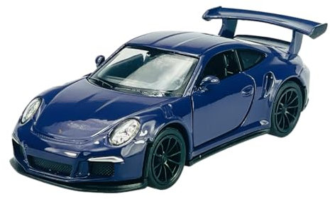 Welly Porsche 911 991 GT3 RS Coupe Violett 2011-2018 1/34-1/39 Metal Modell Auto Die Cast Neu im Kasten