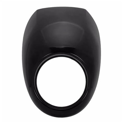 HSPORT Scheinwerfergrill Für Dyna FX Für Sportster XL 1200 883 72 48 Eisen 1973-Up Motorrad Scheinwerfer Maske Kopf Licht Verkleidung Vorne Gabel Montage Kits Scheinwerfer Gitter Protector