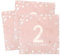 Servietten 2. geburtstag, 30 Stück Rosa Geburtstags Servietten, Happy Birthday 2 Servietten, 3-Lagig Milestone 2 Tischdekoration Papierservietten für mädchen Geburtstag Feiern Party Jubiläum