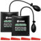 EYPINS 2PCS Air Wedge Pump Up Bags for Door Window Installation and Car Repair with 4 Plastic Wedges