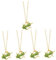 WRITWAA Tea Cup Necklace 5pcs Teacup Necklace Tea Cup Women Necklace Summer Necklace Enamel Vintage Necklace for Women r Necklace Jewelry Necklaces for Women Initial 3d Coffee Mug Pendant Alloy