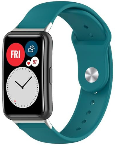 Ersatzarmband für Huawei Watch Fit/Watch Fit Special, Sport Armband Uhrenarmband, Silikon Armbänder für Huawei Watch Fit New/Watch Fit Elegant/Watch Fit SE