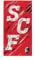 SC Freiburg GOTS Handtuch SCF rot