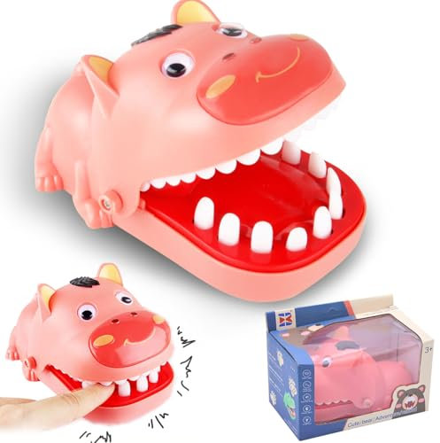 TZQFROCE Spiel für Kinder Zähne Spielzeug Bären Brettspiele Geschicklichkeitsspiel für ab 3 Jahre Familienspiel Kinder Geschenk