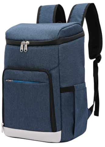 Whyzsjnclg Kühlerer Rucksack isolierter Leckschutz -Kühlbeutel Picknicktasche Eiskiste für Camping Beach Blue Kühlertasche
