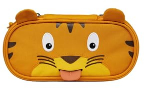 Affenzahn Stiftemäppchen für den Kindergarten, Federmäppchen für Kinder mit Tiermotiv und Ziehzunge