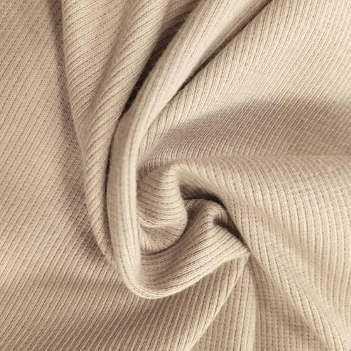 PAWOTEX ärmelbündchen zum annähen bündchen meterware strickbündchen zum annähen Bündchenstoff schlauchware Rippbündchen für jacken, Sweatstoff, Mützen, Schals und Kleidung