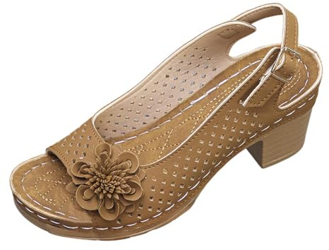 Luadnysin Sandales Femme Talon Chaussures Chaussure Plateforme Confortables Compensee Été Compensées Sandale Confortable Confort Chaussons Tong Sexy Compensée Talons D'été #