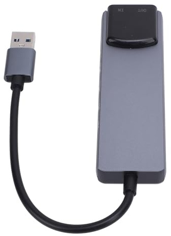 Externe Soundkarte, 5.1 7.1 Kanal Externer USB -Soundkartengeräuschreduzierung für Lautsprecher