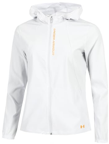 Under Armour Outrun The Storm Laufjacke Damen hellgrau - halo gray M