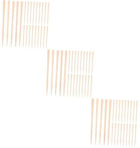 3 Ensembles Bâtonnets De Cire Pour Épilation Applicateurs Pour Épilation Corps Usage Unique Et Zones Sensibles 100 Pièces * 3