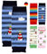 Kiddylegs® Babystulpen Premium Mini Beinwärmer für Neugeborene (Leuchtturm)