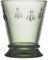 La Rochère Wasserglas Abeille Biene Provence Grün 260 ml - 6er Set
