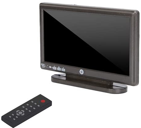 Miniature TV, Plastic Home Decoration, Dollhouse TV Television, Dollhouse Television, Lightweight Gift for Children Living Room