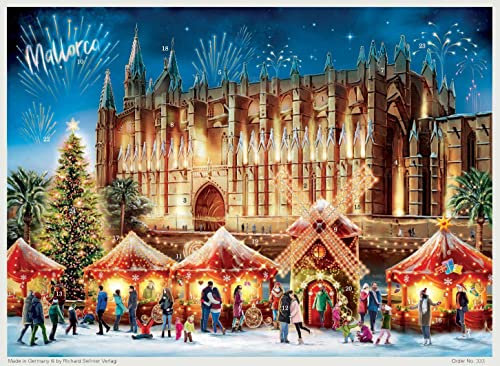 Adventskalender Palma Kathedrale: Papier-Adventskalender