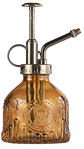 Pulverizador para plantas, estilo vintage, para flores de agua, para regar plantas domésticas y flores.