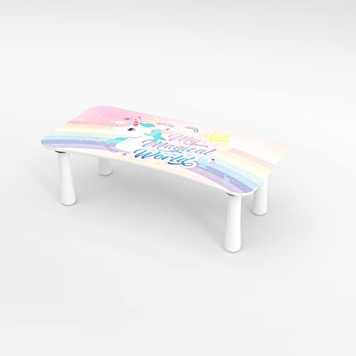 Tritthocker Kinder Holz Badhocker Hocker Kinder Trittschemel Kindermöbel Wings 50x26x16cm