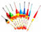 10 Pcs Colorful Foam Fishing Floats Set - Tackle Accessory for Most Types of Coarse Fishing