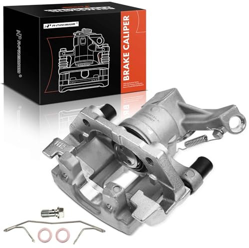 A-Premium Disc Brake Caliper with Bracket Compatible with Saab 9-3 2003-2011 9-3X 2010 Cadillac BLS 2007-2008 Rear Left Driver Side
