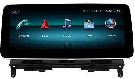 Autoradio GPS Navigation Für Mercedes Für Benz C Klasse CL203 W203 W204 2008 2009 2010 Multimedia Video Android 10 Auto GPS Navigation Radio Player Stereo Multimedia Player (Farbe : NTG 4.0)
